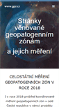 Mobile Screenshot of gpz.cz