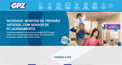 Desktop Screenshot of gpz.com.br